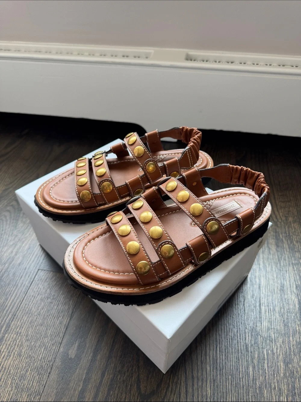 Zimmermann Chunky Studded Sandal - New with Box